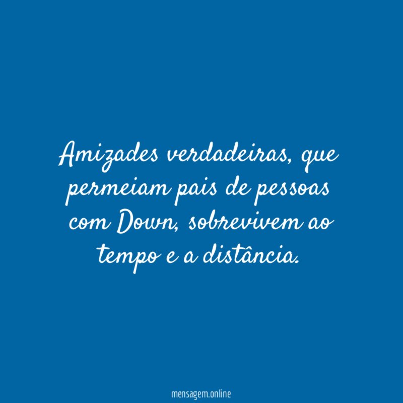 Amizades verdadeiras
