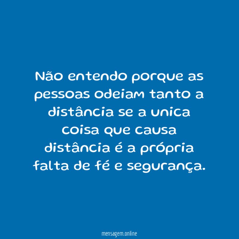 Não entendo porque as pessoas odeiam tanto a