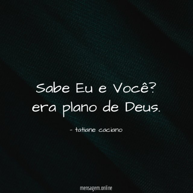 Sabe Eu e Você