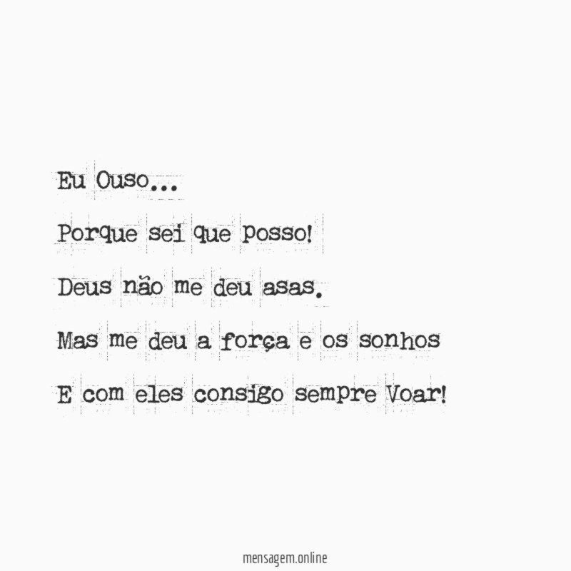 Eu Ouso
