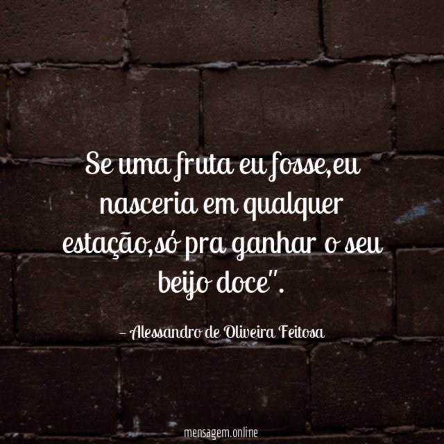 Se uma fruta eu fosse
