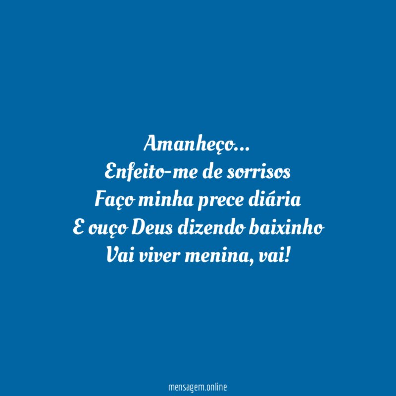 Amanheço
