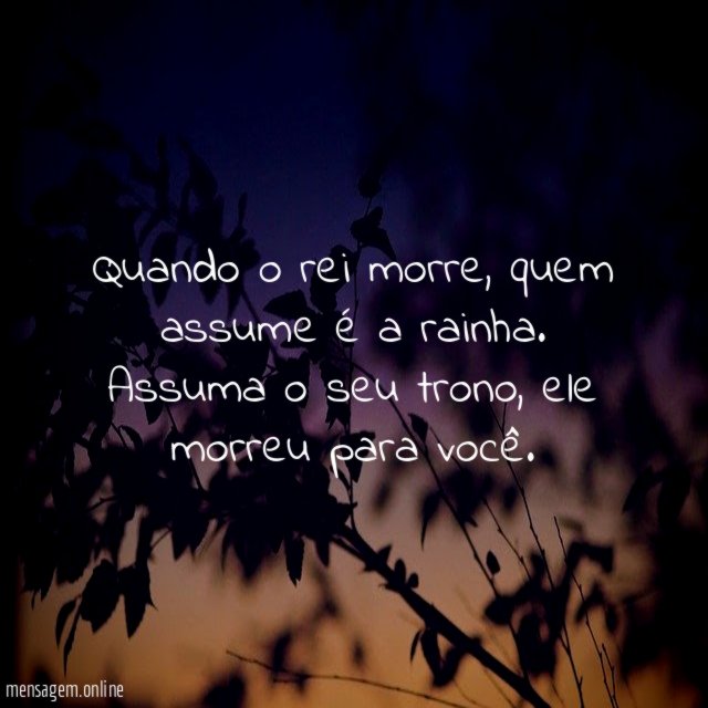 Quando o rei morre