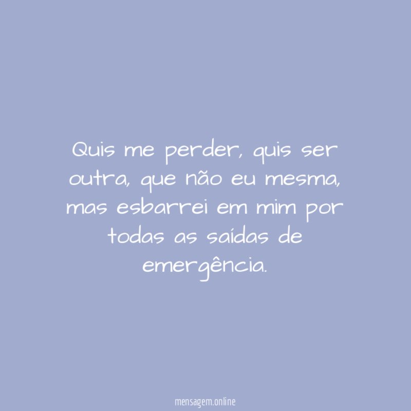 Quis me perder
