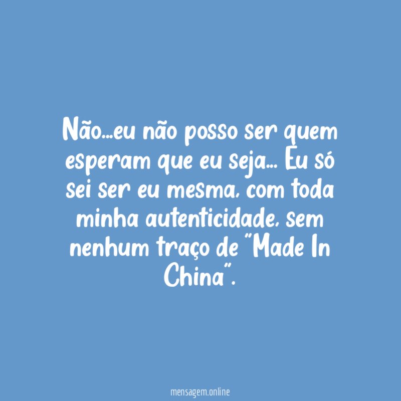 Não