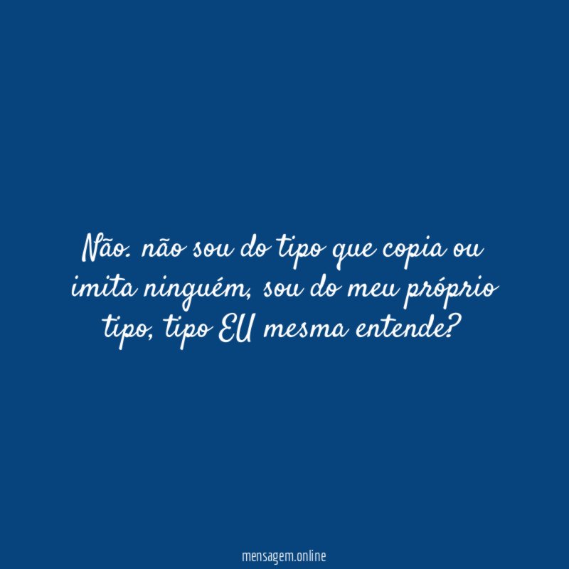 Não